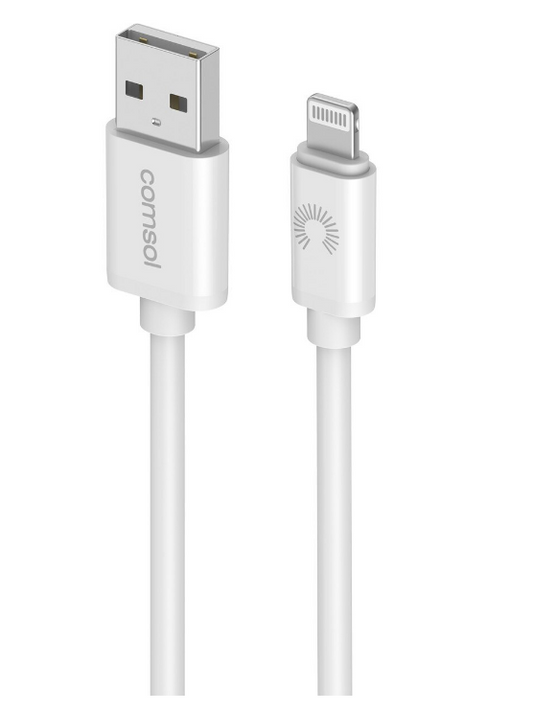 Comsol lightning To USB-A 3m Cable White