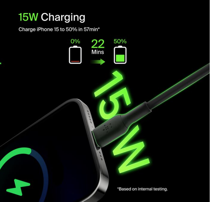 Belkin BoostCharge USB-C to USB-A 12W 2m