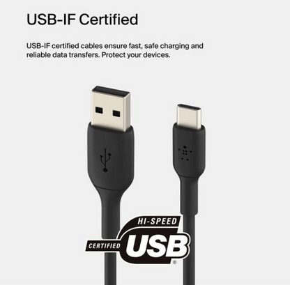 Belkin BoostCharge USB-C to USB-A 12W 2m