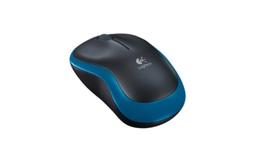 Logitech M185 Wireless Mouse (Blue)