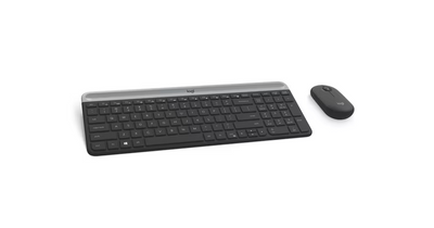 Logitech MK470 Wireless Mouse and Keyboard Combo Graphite