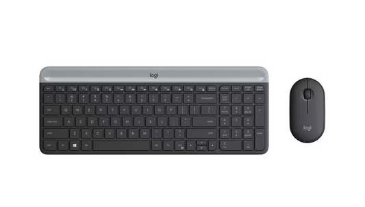 Logitech MK470 Wireless Mouse and Keyboard Combo Graphite